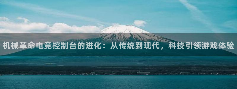 完美电竞世界平台下载：机械革命电竞控制台的进化：从传统到现代，科技引领游戏体验