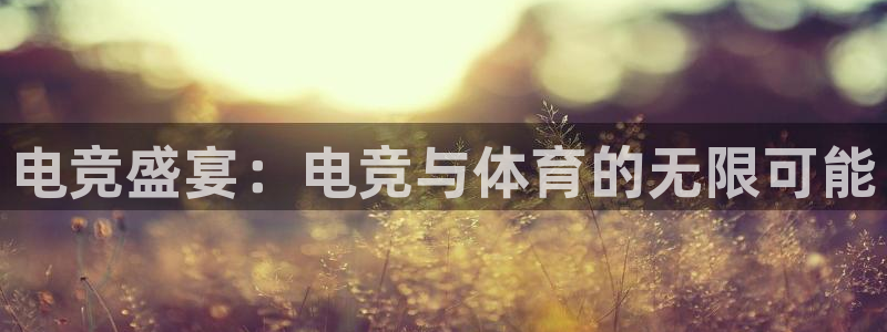 完美电竞app：电竞盛宴：电竞与体育的无限可能