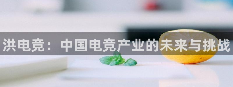 完美电竞app下载：洪电竞：中国电竞产业的未来与挑战