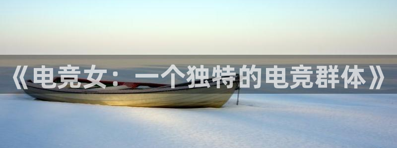 完美电竞世界平台下载：《电竞女：一个独特的电竞群体》